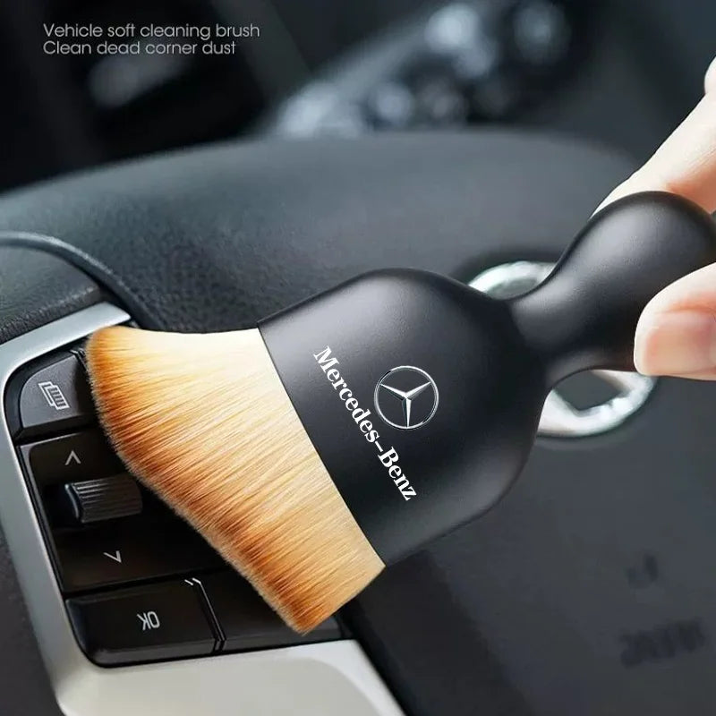 Car Badge Dust Brush Interior