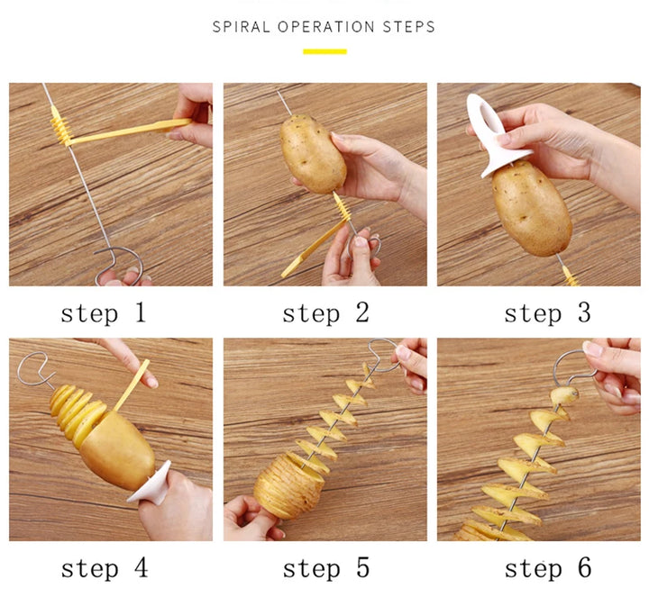 Protable Potato BBQ Skewers For Camping
