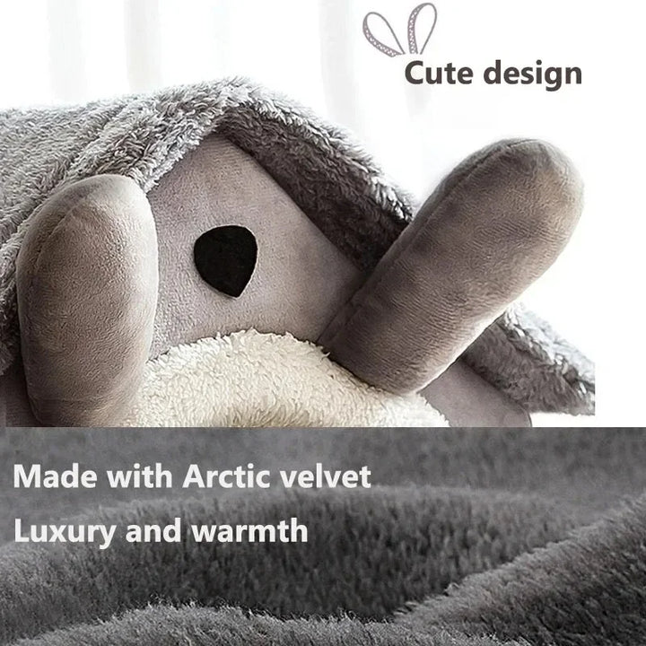 Indoor Warm Dog House Soft Pet Bed