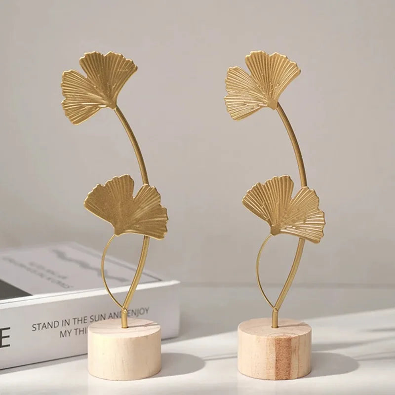 Golden Ginkgo Feather