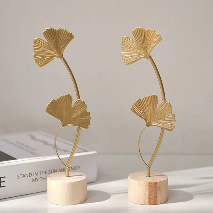 Golden Ginkgo Feather