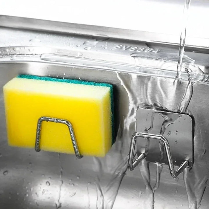 Stainless Steel Sponge Holder Self Adhesive