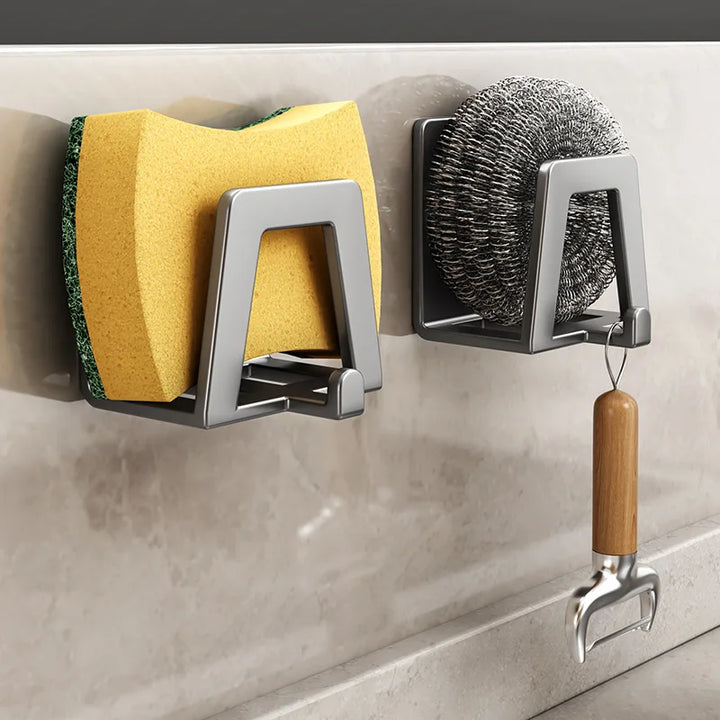 Stainless Steel Sponge Holder Self Adhesive