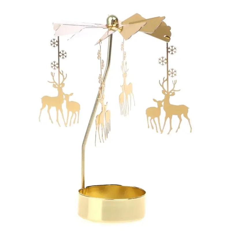Spinning Glow Candle Holder