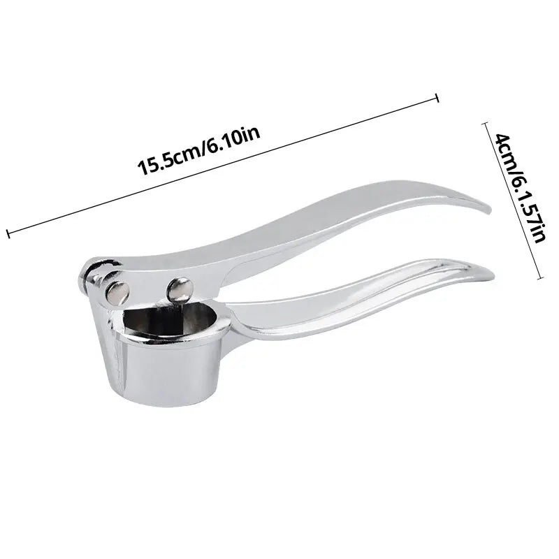 Silvery Garlic Masher