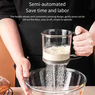 Ultra-Fine Flour Sifter Cup