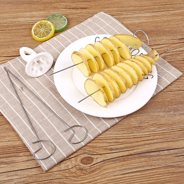 Protable Potato BBQ Skewers For Camping