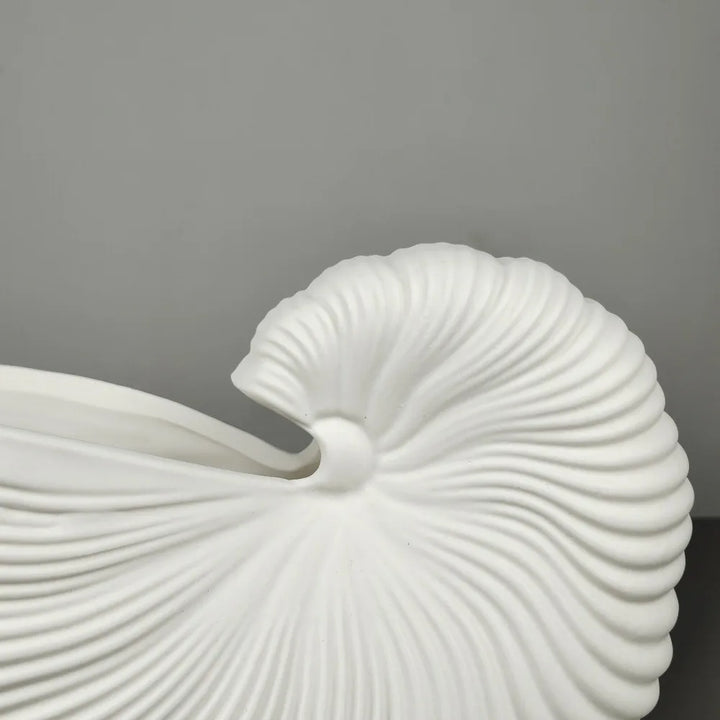 Shell Grace Ceramic Vase