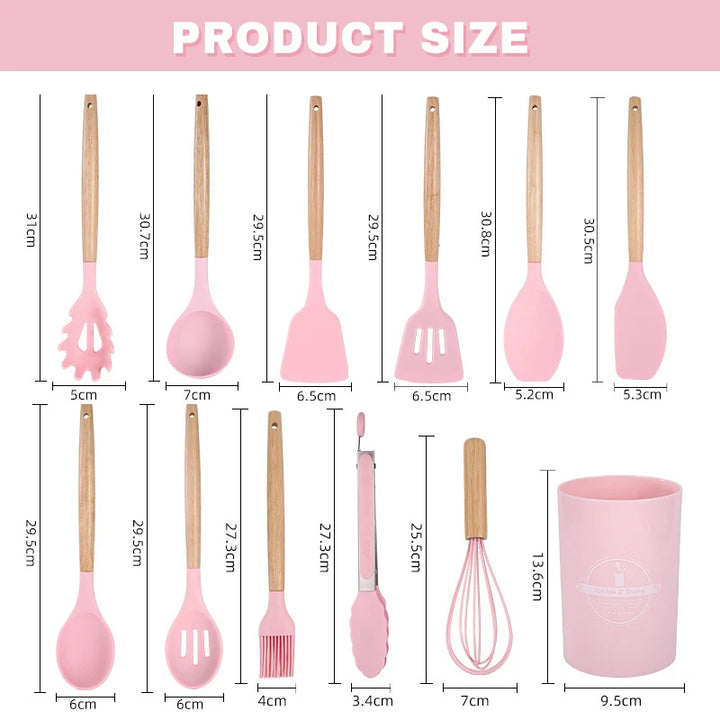 Silicone Kitchen Tool Set