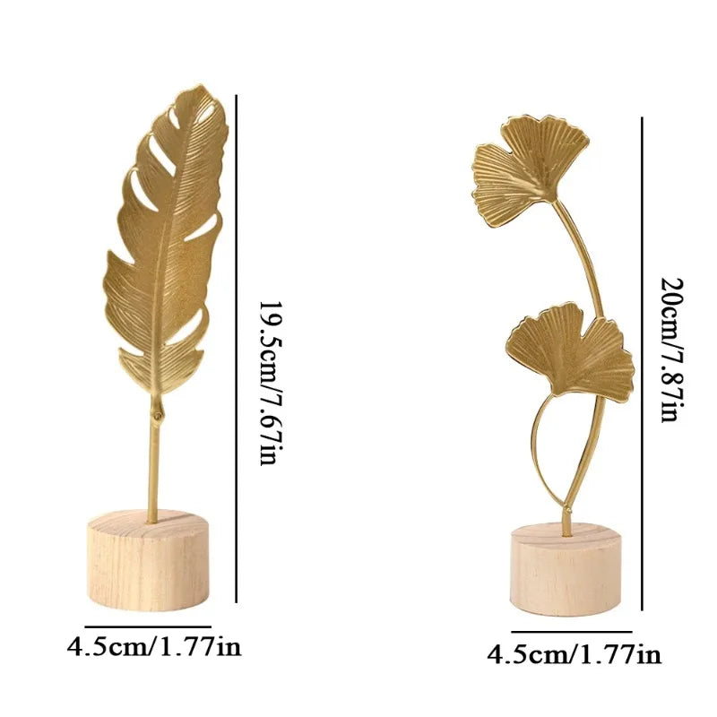 Golden Ginkgo Feather