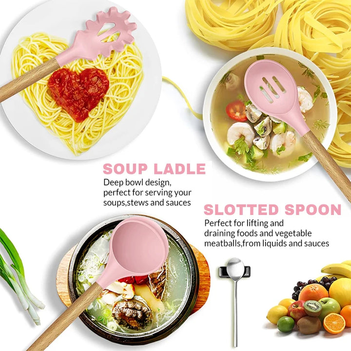 Silicone Kitchen Tool Set