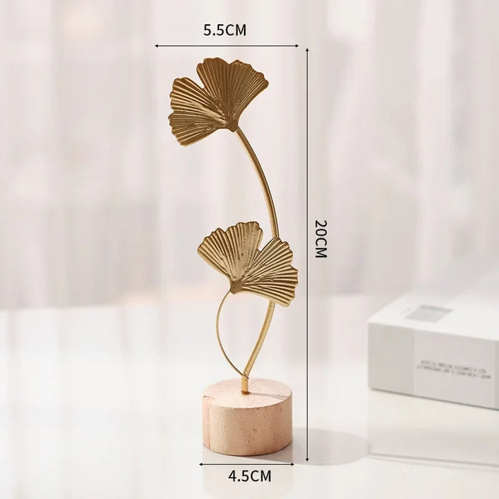 Golden Ginkgo Feather