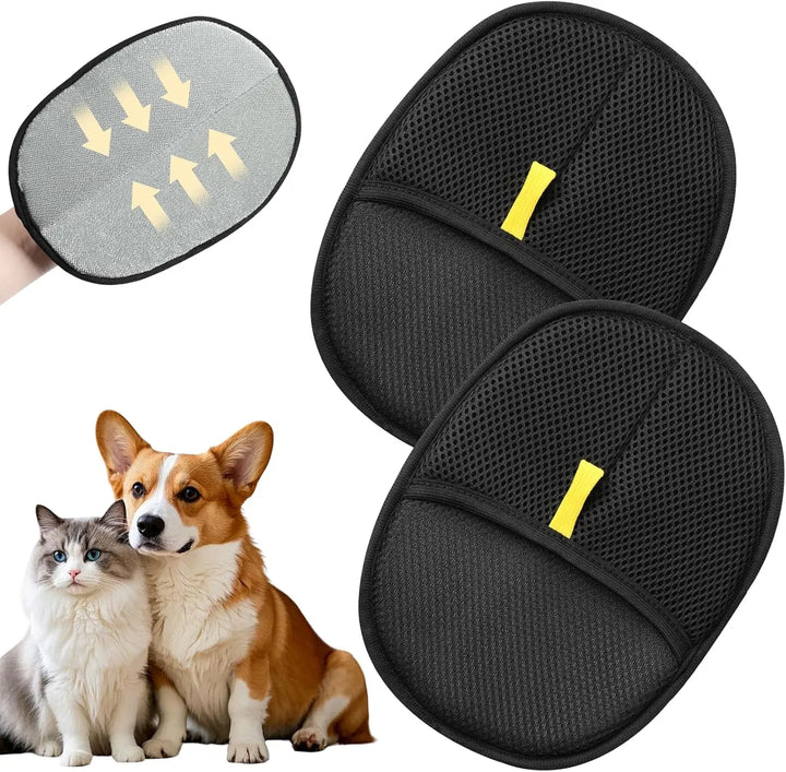 Reusable Cat Grooming Gloves