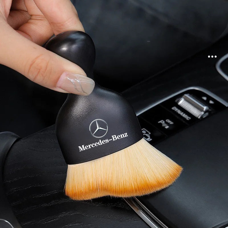 Car Badge Dust Brush Interior
