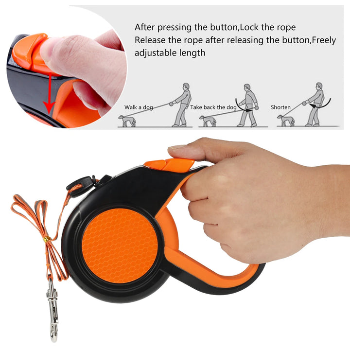 Hands Free Dog Leash Reflective Leash