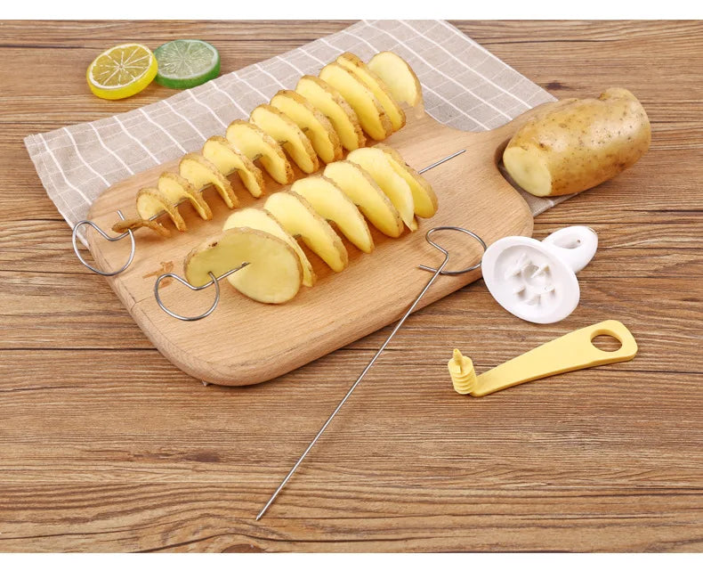 Protable Potato BBQ Skewers For Camping