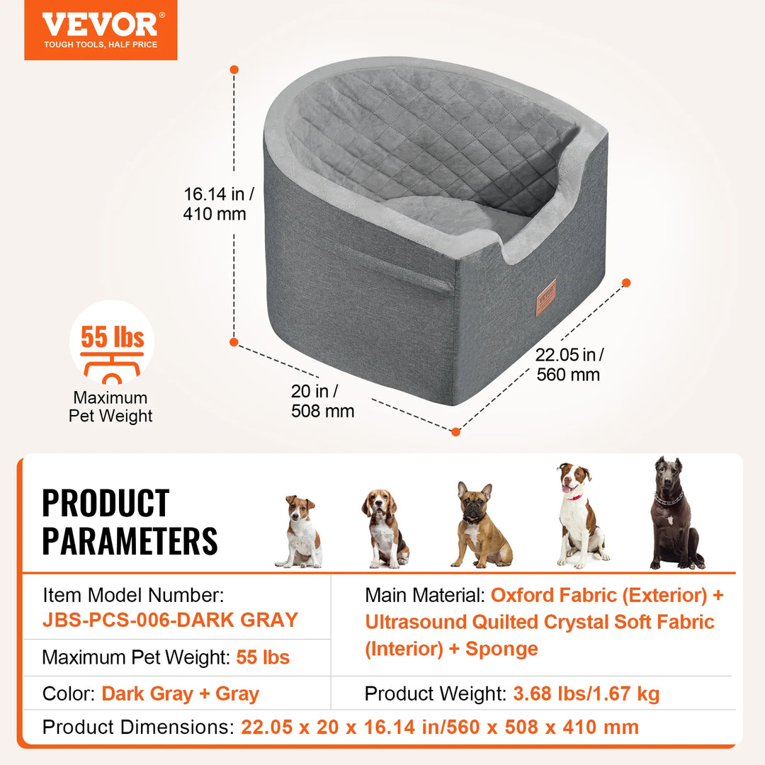 VEVOR Pet Travel Bed