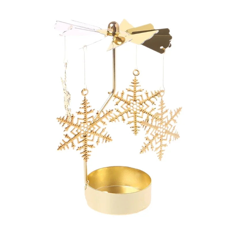 Spinning Glow Candle Holder