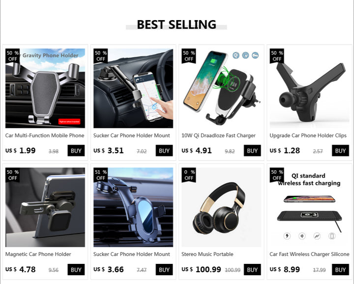 Multifunction Car Phone Mount Cell Phone Holder