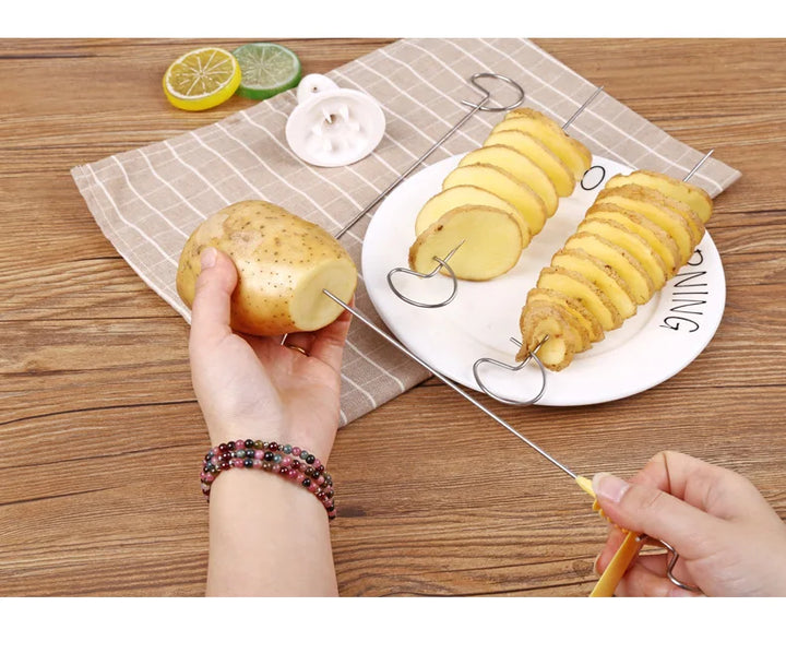 Protable Potato BBQ Skewers For Camping
