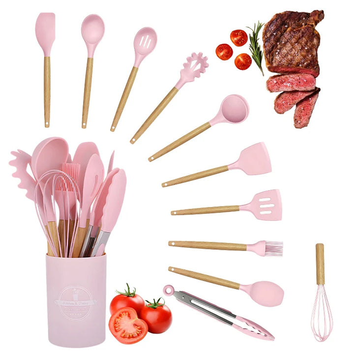 Silicone Kitchen Tool Set