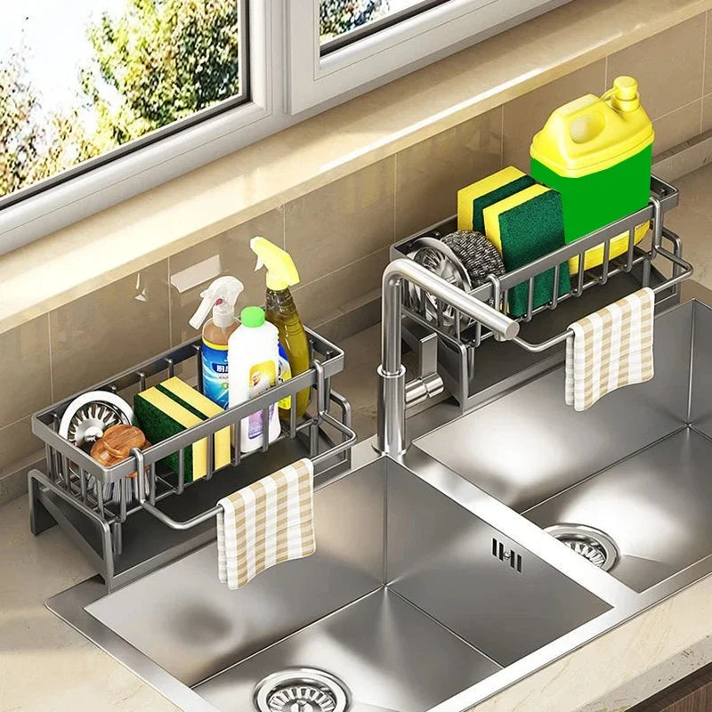 Kitchen Sink Drain Rack Organizer