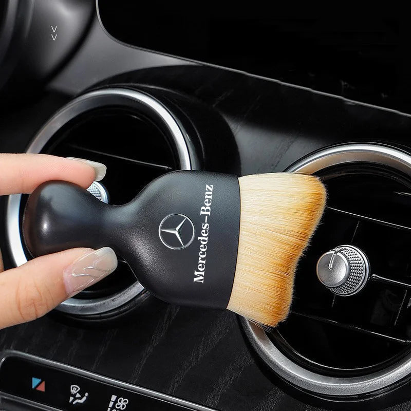 Car Badge Dust Brush Interior
