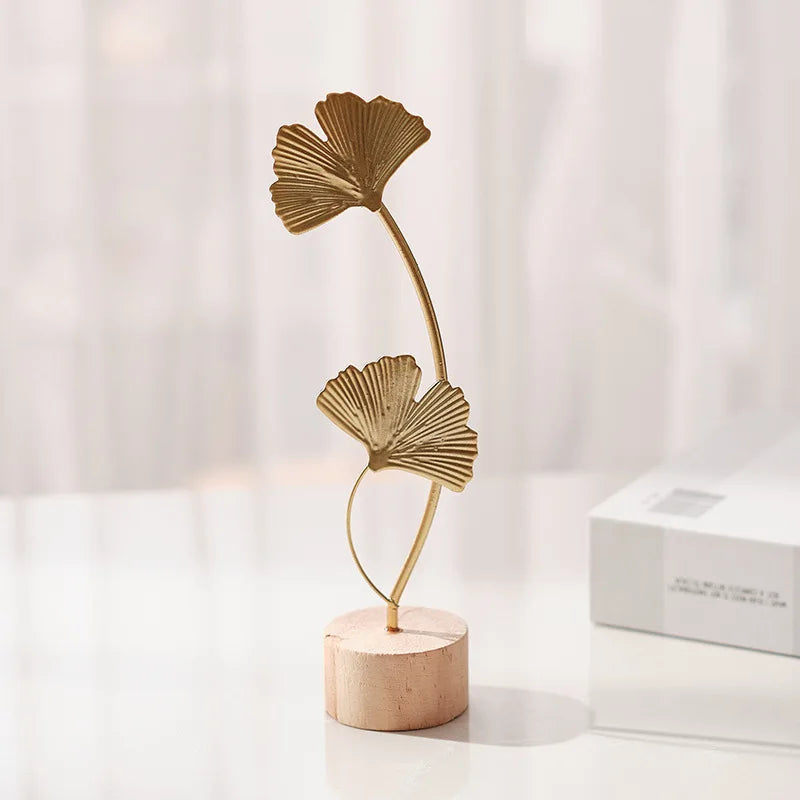 Golden Ginkgo Feather