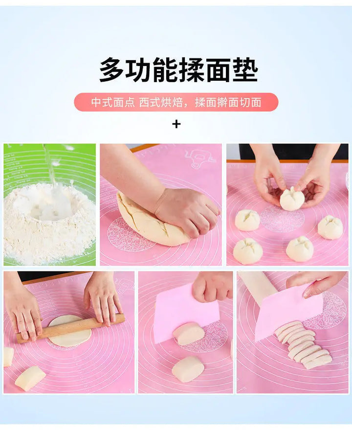 Silicone Baking Mat Pizza Dough Maker
