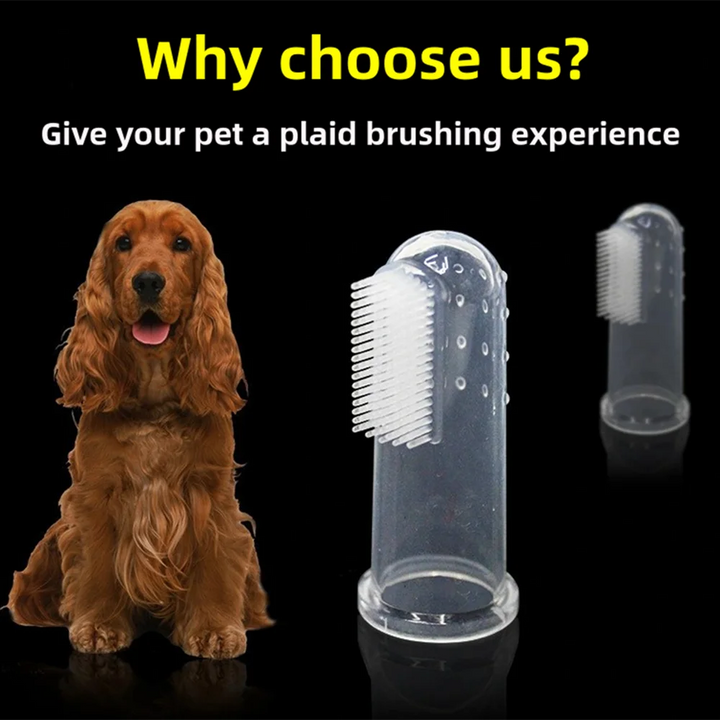 Silicone Pet Finger Brush