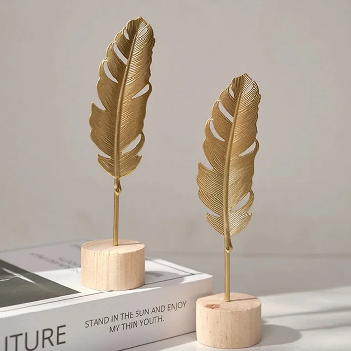 Golden Ginkgo Feather