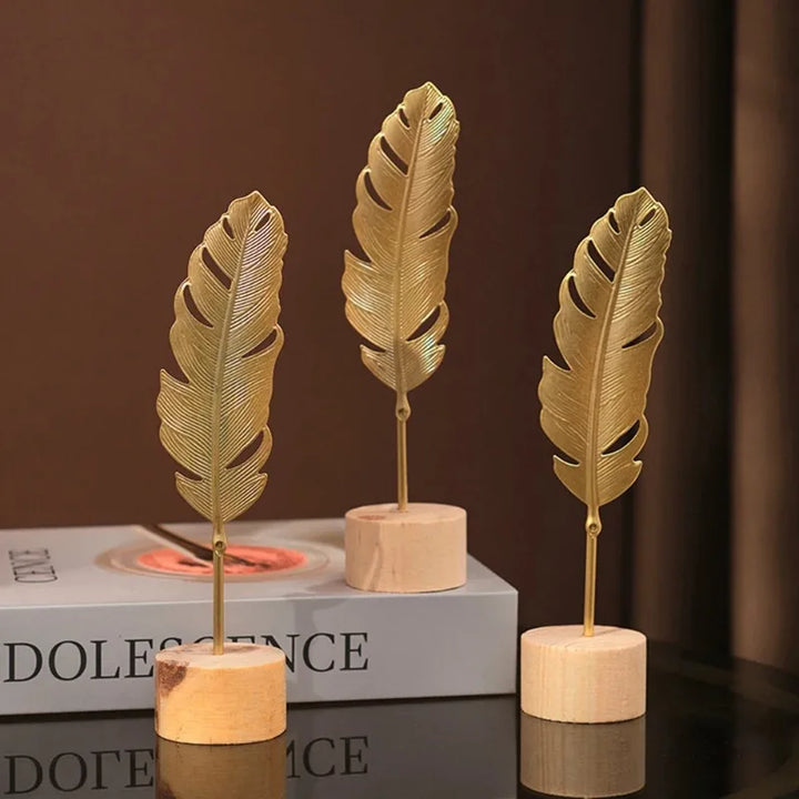 Golden Ginkgo Feather