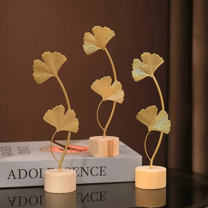 Golden Ginkgo Feather