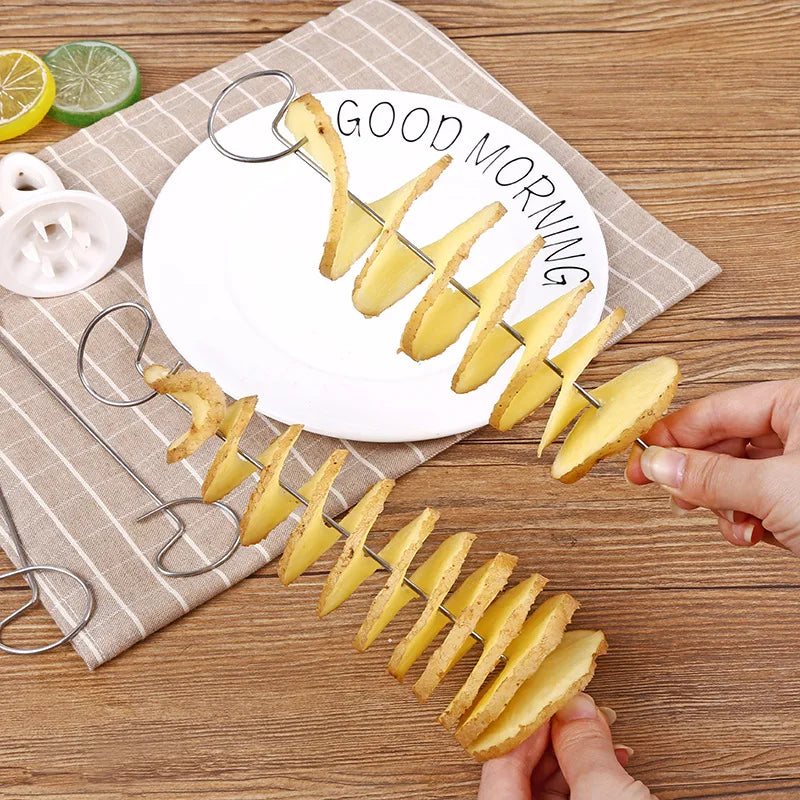 Protable Potato BBQ Skewers For Camping