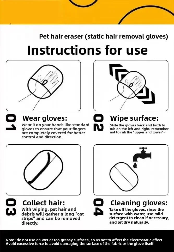 FurEase Grooming Gloves