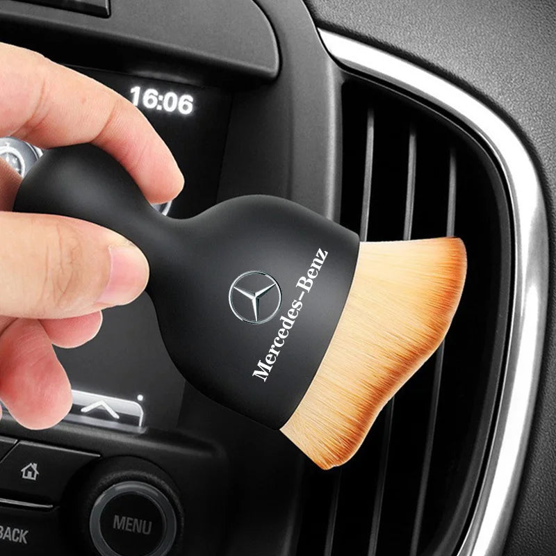 Car Badge Dust Brush Interior