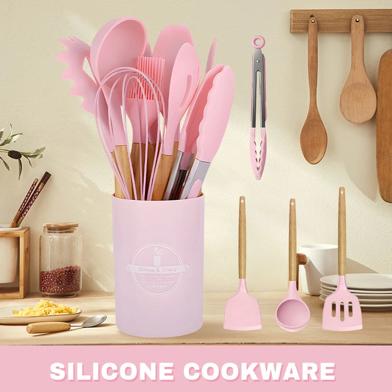 Silicone Kitchen Tool Set