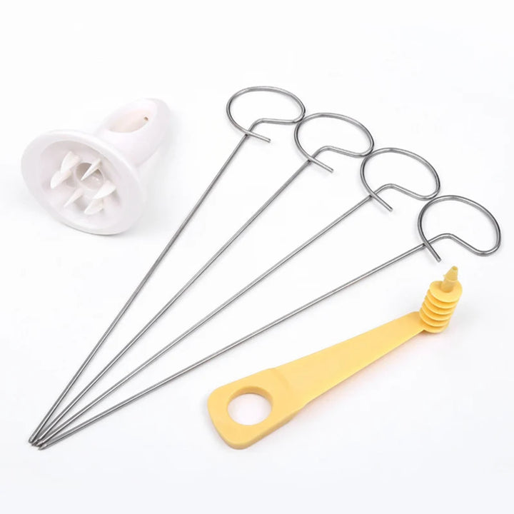 Protable Potato BBQ Skewers For Camping