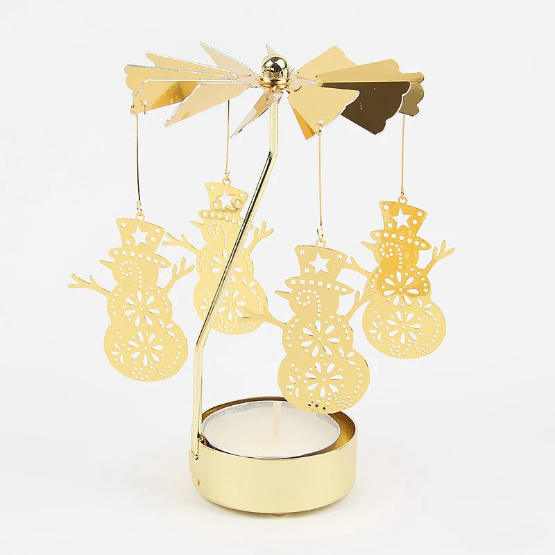 Spinning Glow Candle Holder