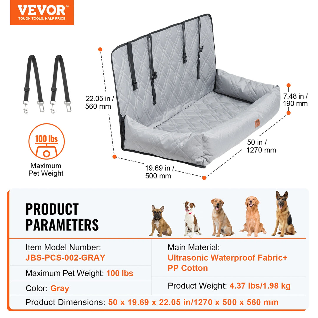 VEVOR Pet Travel Bed