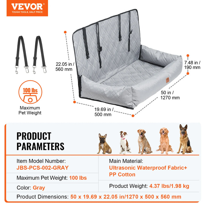 VEVOR Pet Travel Bed