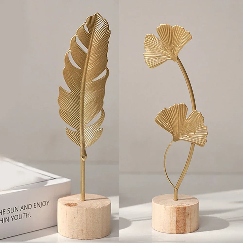 Golden Ginkgo Feather
