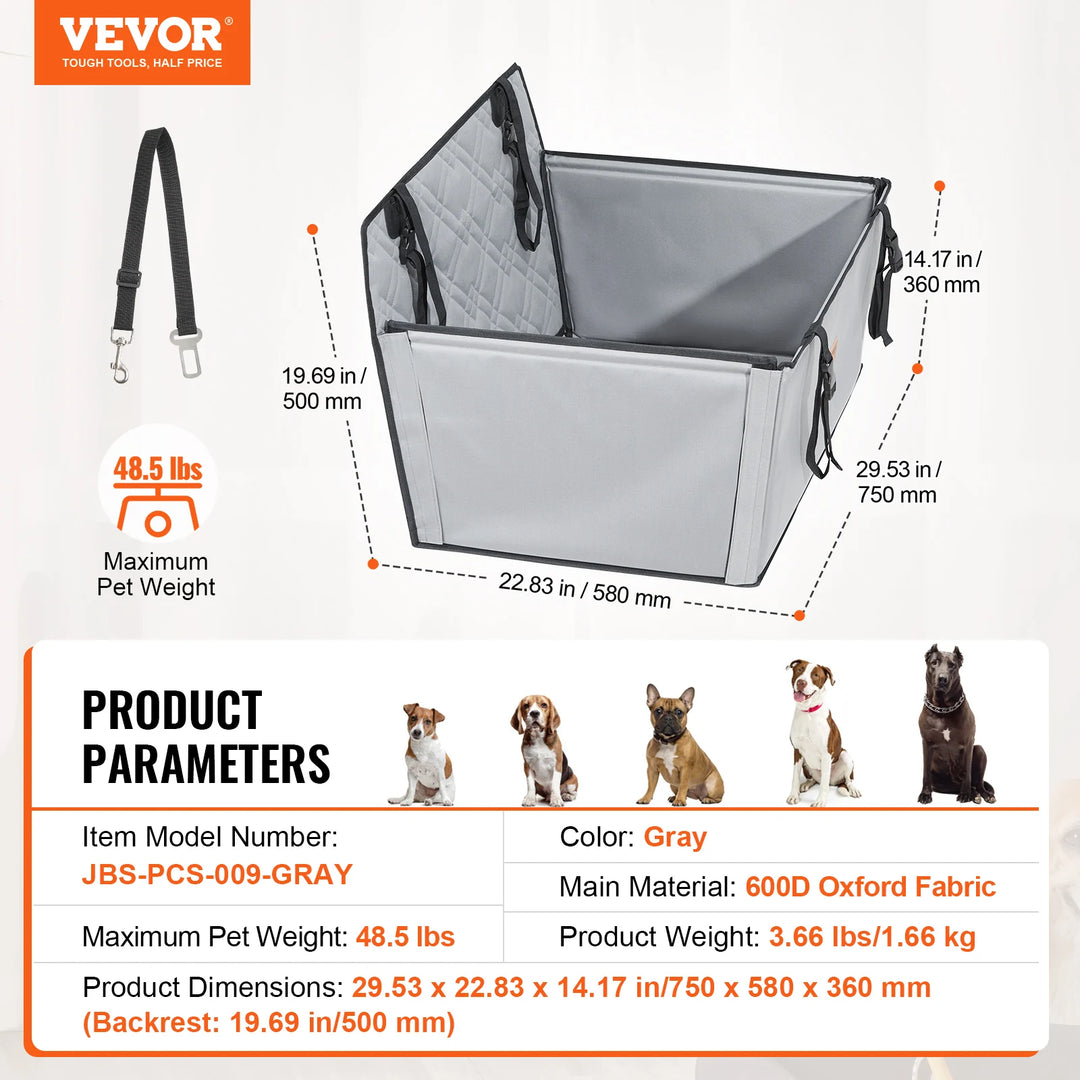 VEVOR Pet Travel Bed