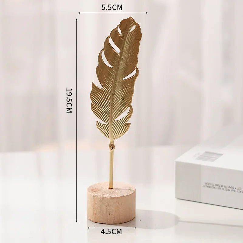 Golden Ginkgo Feather
