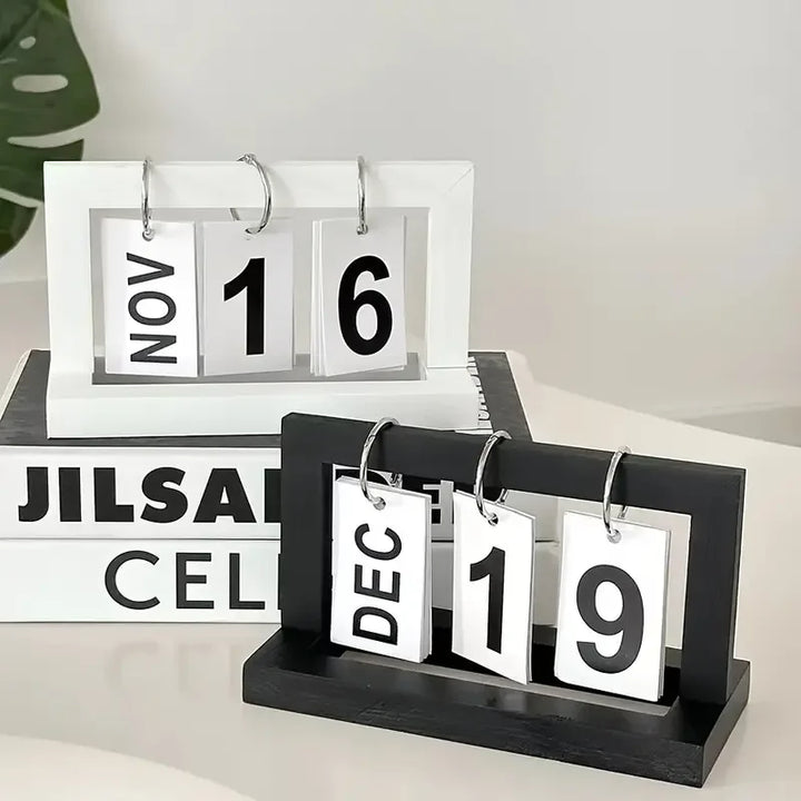 Office Decoration Wooden Calendar