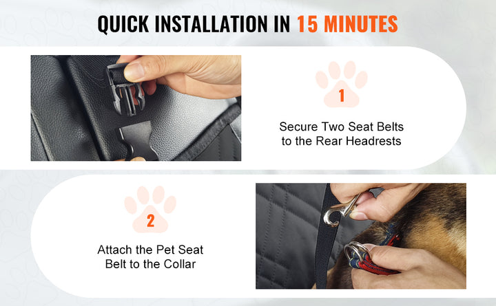 VEVOR Pet Travel Bed